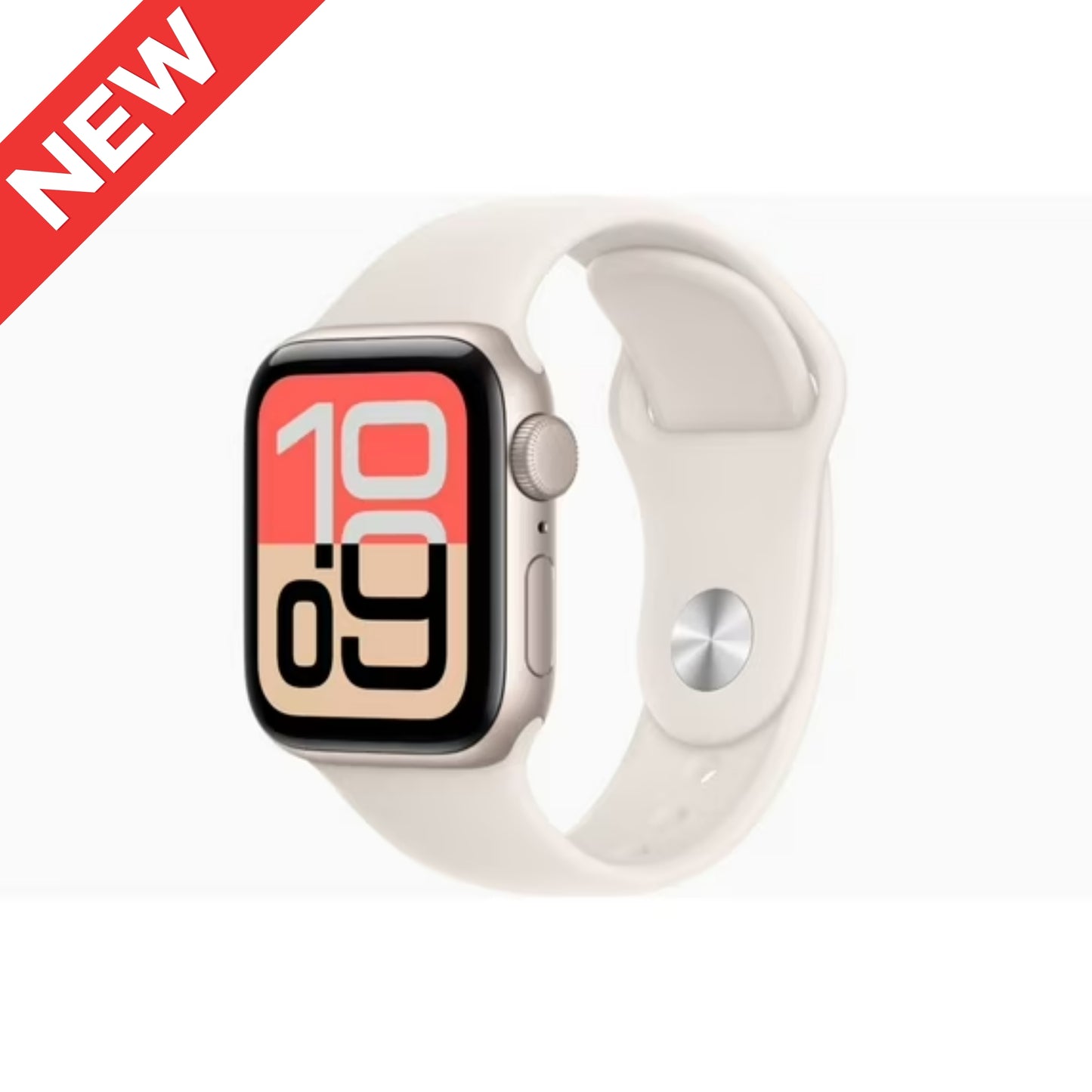 Apple Watch Series SE 2025 (3rd Gen) GPS+Cellular 44MM Starlight - New