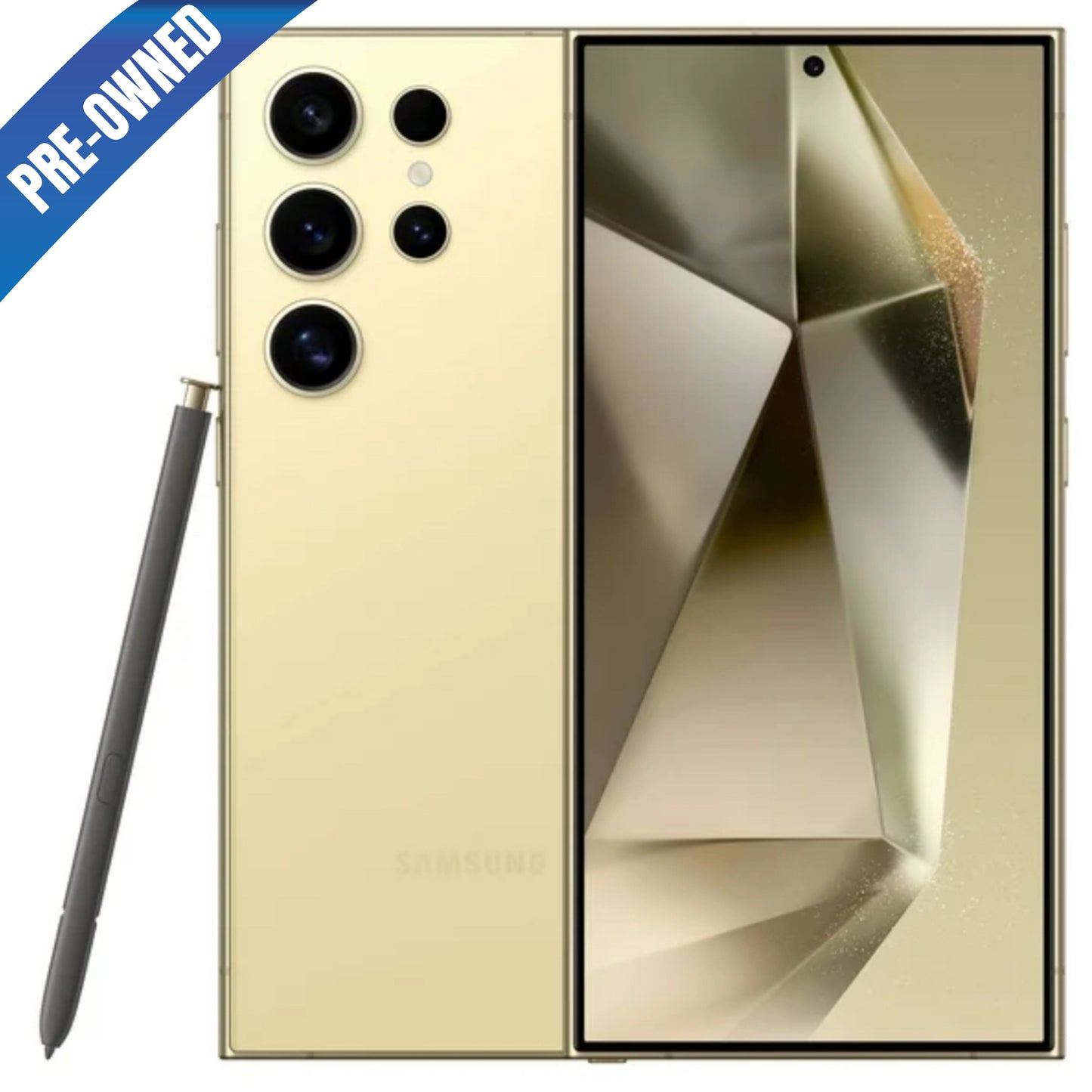 Samsung S24 Ultra 5G Titanio Amarillo 256GB (Desbloqueado) Usado