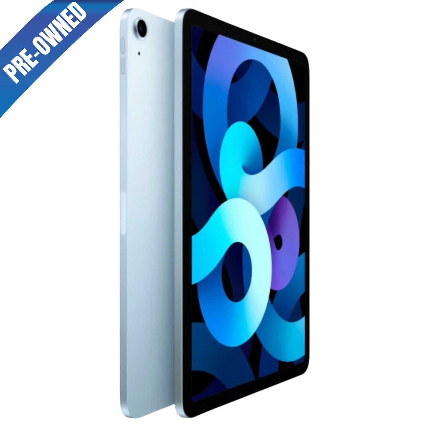 iPad Air 4th Gen, 10.9" 64GB Blue (Cellular Unlocked + Wi-Fi) Pre-Owned