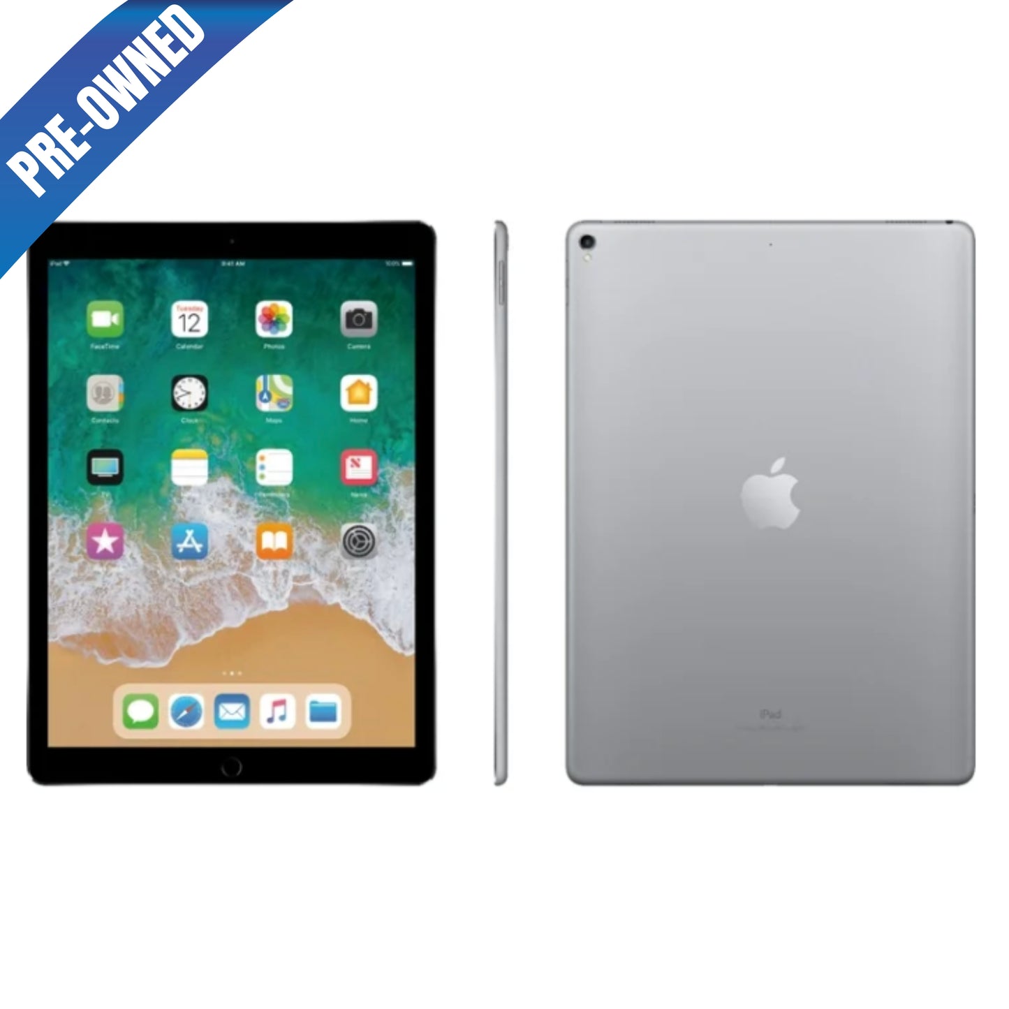 iPad Pro, 9.7" 128GB Space Gray (Cellular Unlocked + Wi-Fi) Pre-Owned