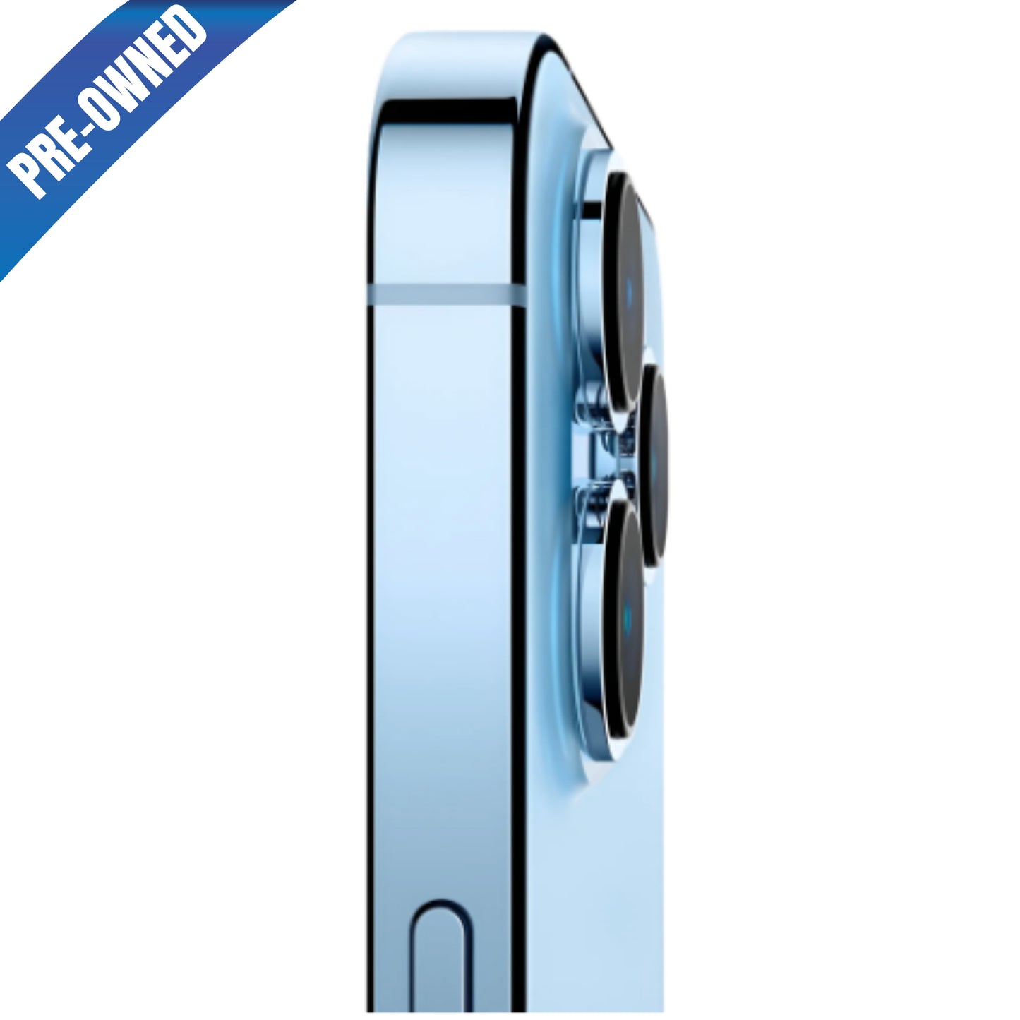 iPhone 13 Pro Max Sierra Blue Unlocked 128GB - Pre-Owned Bundle