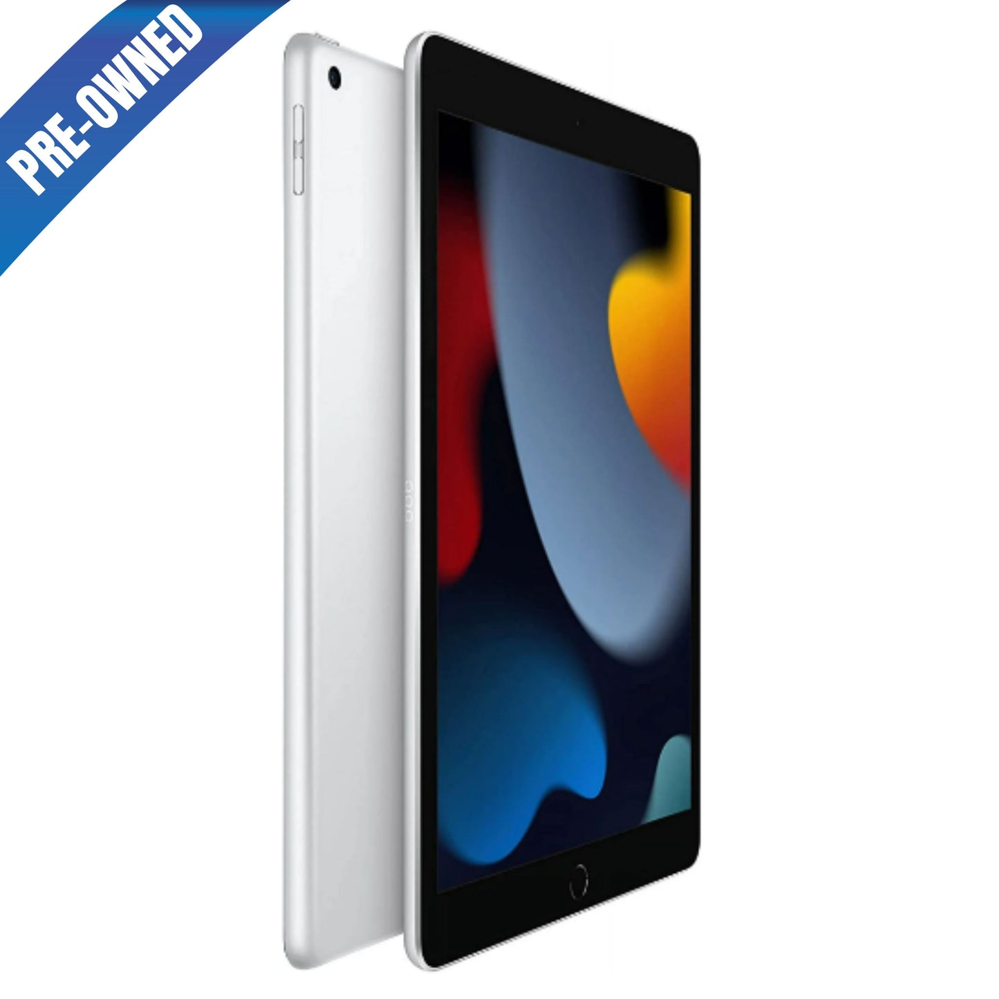 iPad de 9.ª generación, 10,2" y 64 GB plateado (celular desbloqueado + Wi-Fi) usado