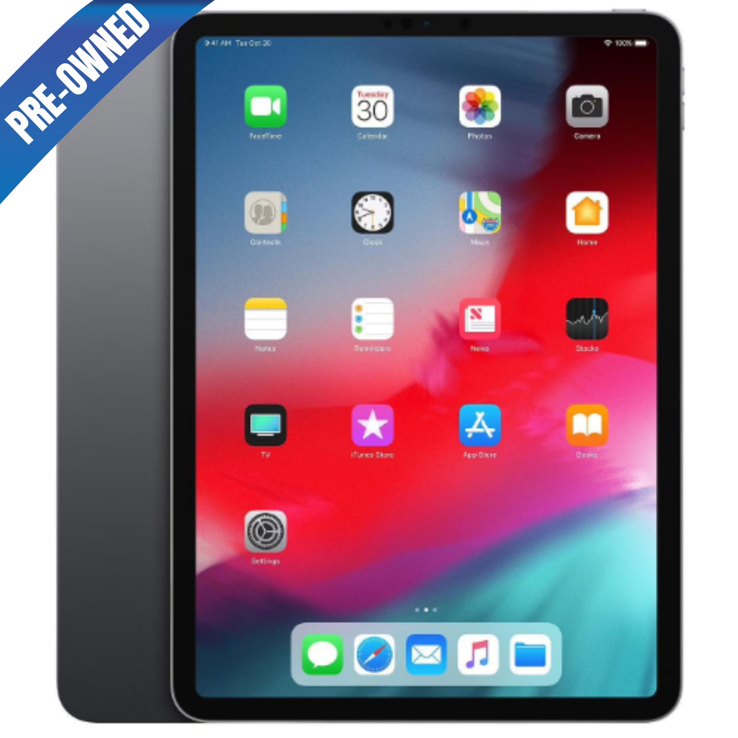 iPad Pro, 11" 1st Gen 256GB Space Gray (Cellular Unlocked + Wi-Fi) Pre-Owned