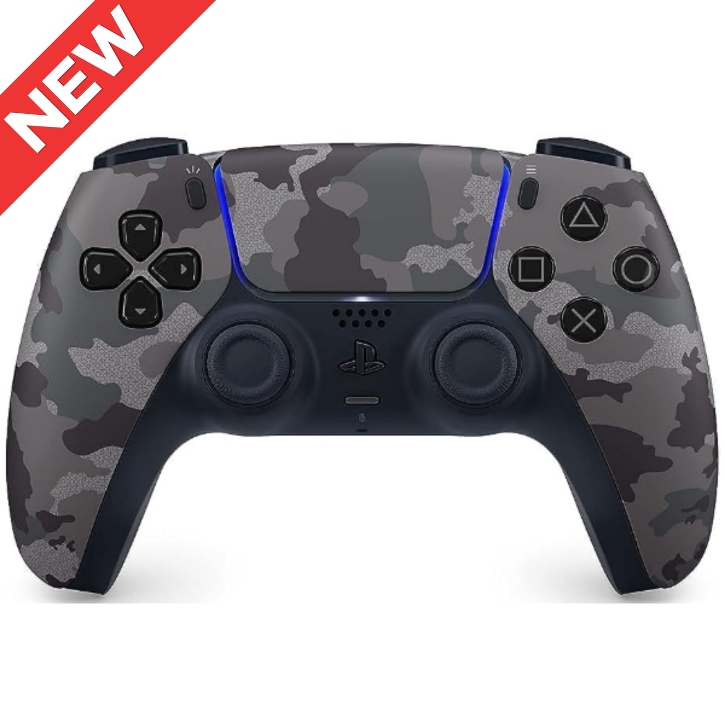 PlayStation DualSense Wireless Controller - Gray Camouflage - New
