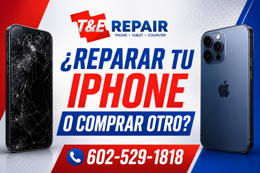 ¿Vale la pena reparar un iPhone o es mejor comprar uno nuevo?