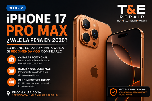 ¿Vale la pena el iPhone 17 Pro Max en 2026? Lo bueno, lo malo y para quién sí recomendamos comprarlo