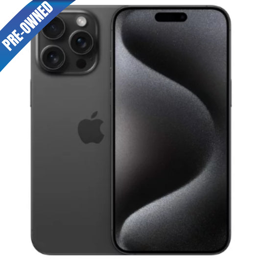 iPhone 15 Pro Max Black Titanium 256GB (Unlocked) Pre-owned