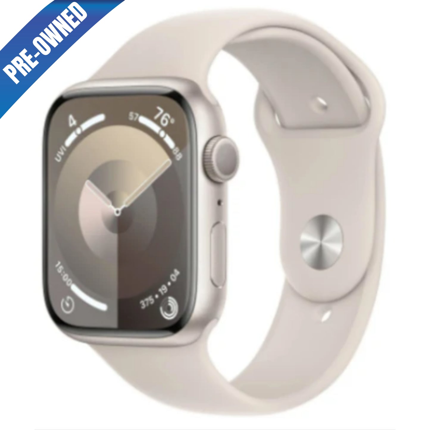 Apple Watch Series 9 45 mm Starlight (GPS) usado