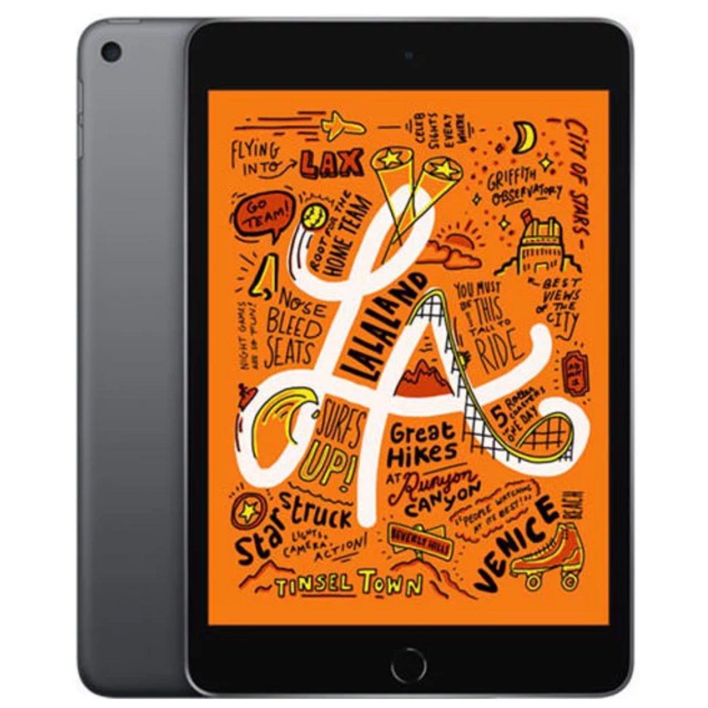 iPad Mini de 5.ª generación, 7,9" y 64 GB en gris espacial (celular desbloqueado + Wi-Fi) usado