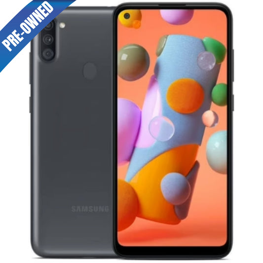 Samsung A11 Black 32GB (Unlocked) Pre-Owned
