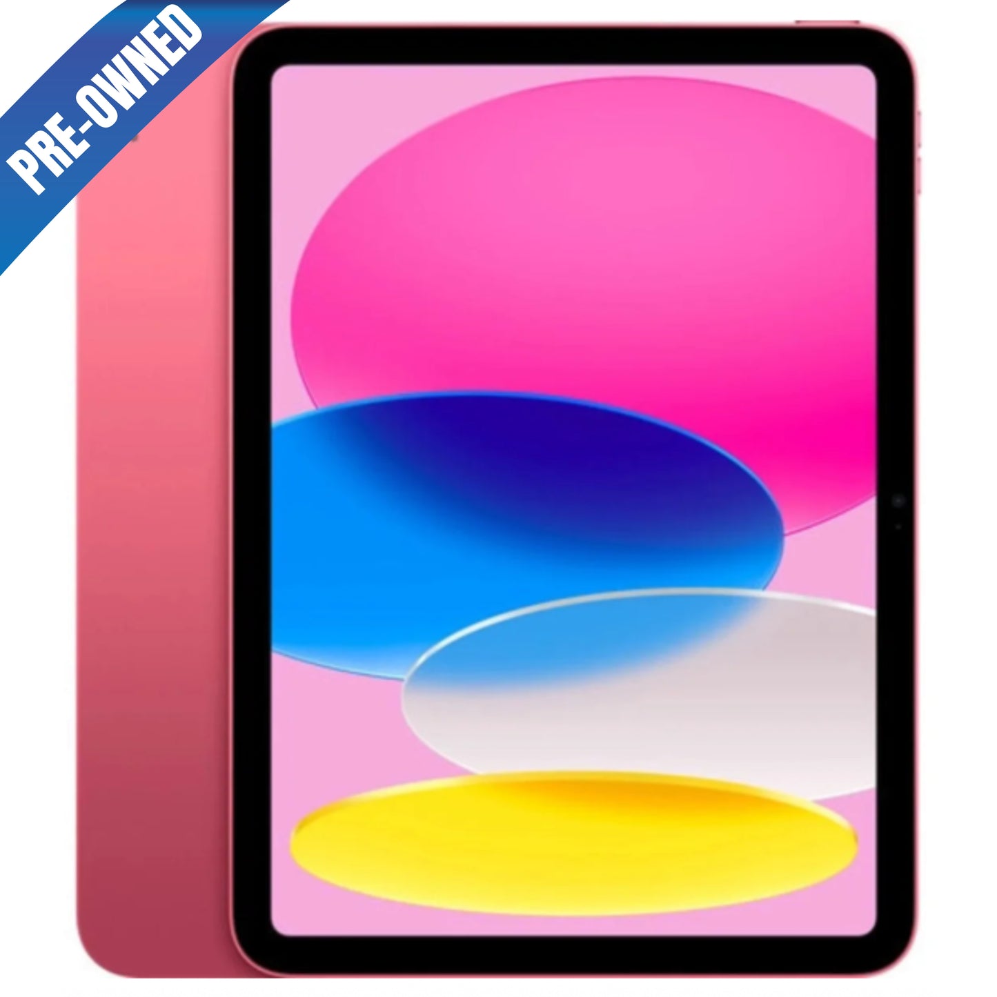 iPad 10th Gen, 10.9" 64GB Pink (Cellular Unlocked + Wi-Fi) Pre-Owned