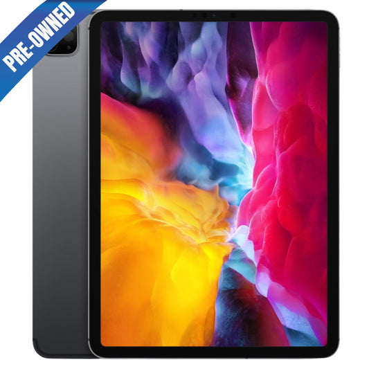iPad Pro, 11" 4th Gen 128GB Space Gray (Cellular Unlocked + Wi-Fi) Pre-Owned