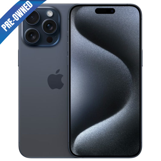 iPhone 15 Pro Max Blue Titanium 1TB (Unlocked) Pre-Owned