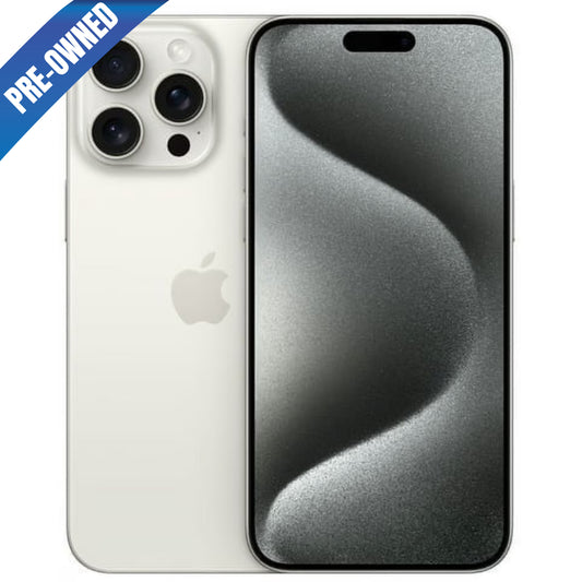 iPhone 15 Pro Max White Titanium 1TB (Unlocked) Pre-Owned
