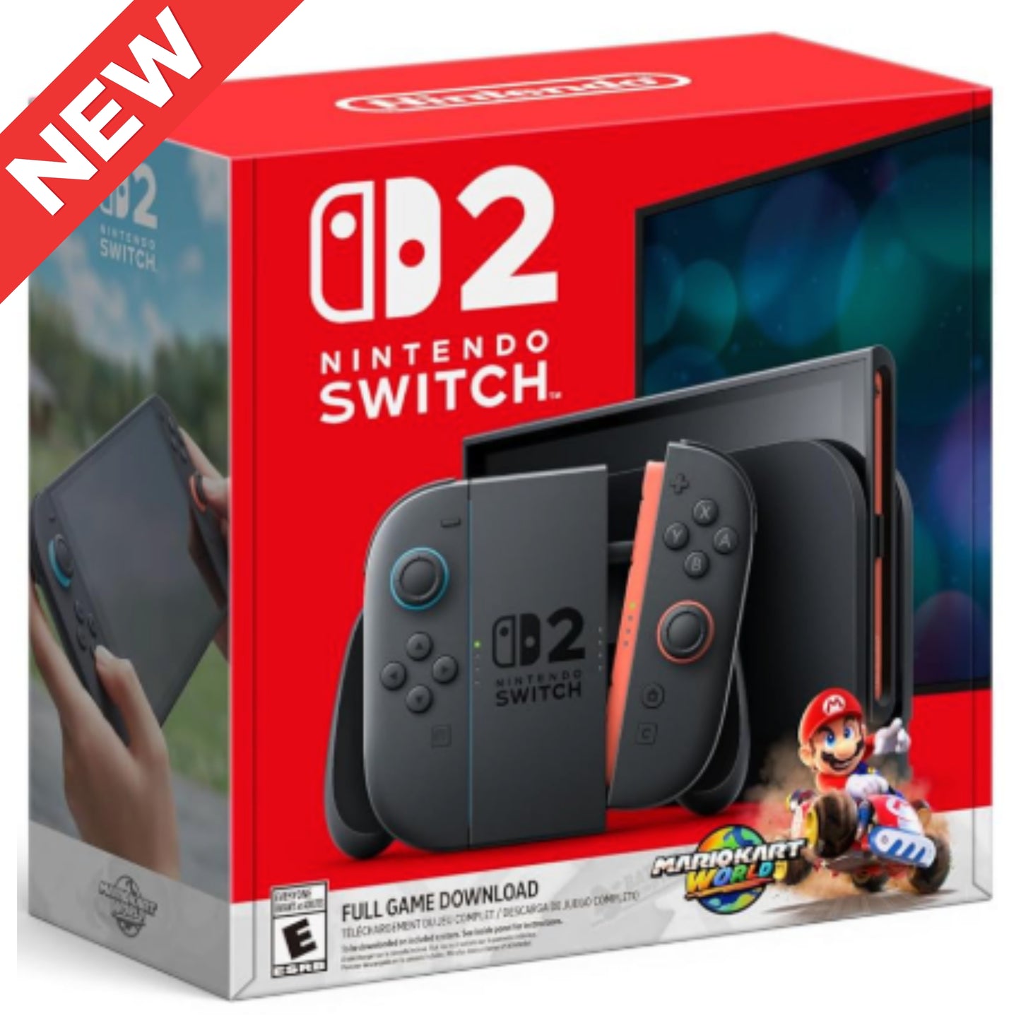Nintendo Switch 2 + Mario Kart World Bundle - New